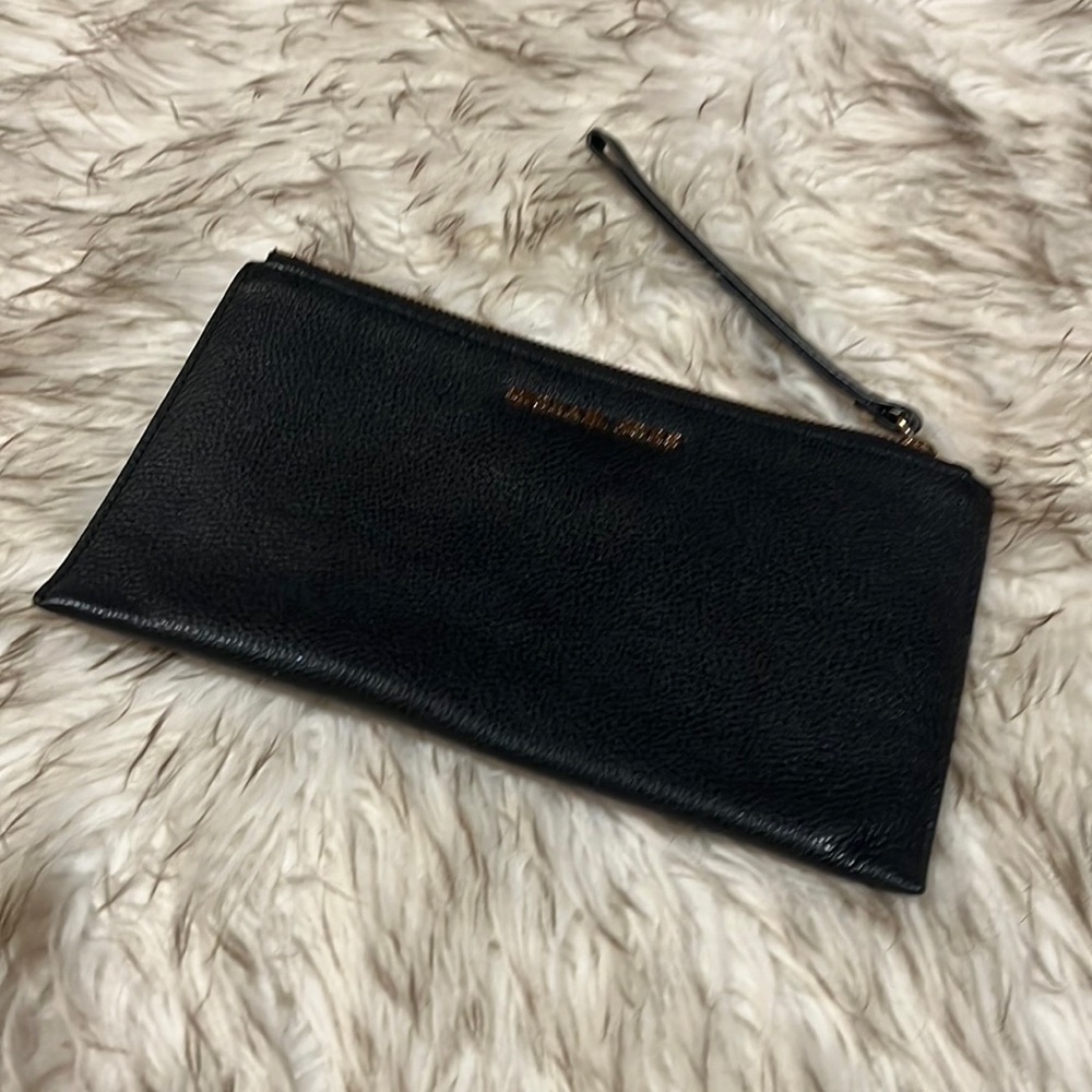 Michael Kors Black Wristlet/ Wallet